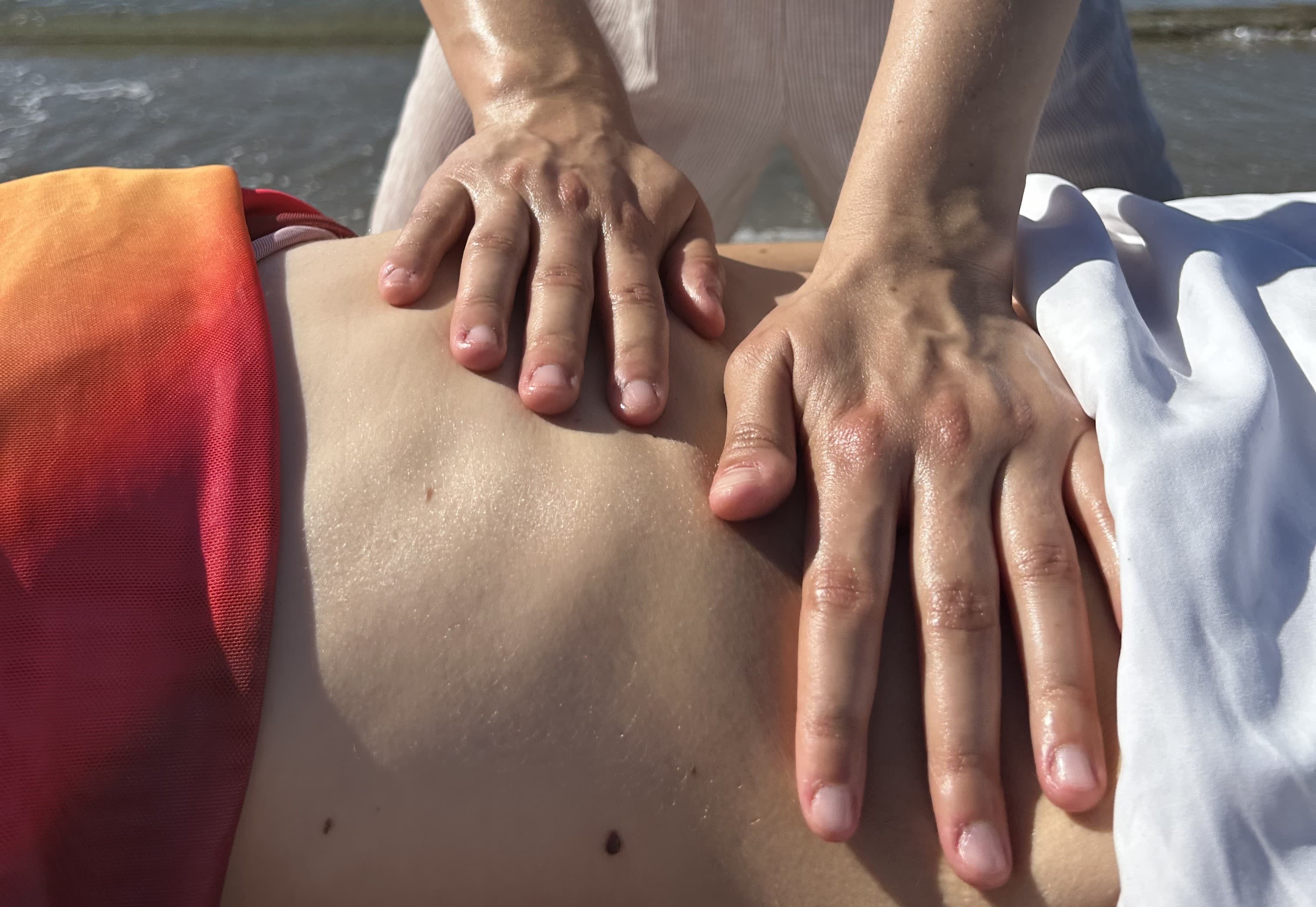 Massage du ventre